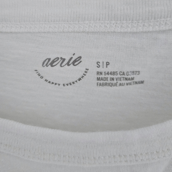 Aerie Cropped Wrapback T-shirt - Picture 5 of 5